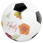 Custom Hawaiian Aloha Floral Voetbal (Drie kwart)