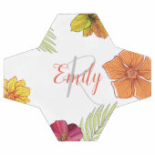 Custom Hawaiian Aloha Floral Voetbal (Enkel)