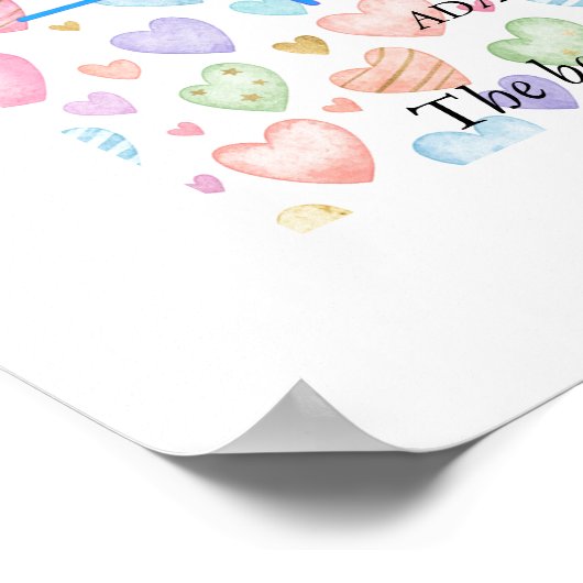 Custom Heartbeat Milestone Poster - Personalized D (Coin)