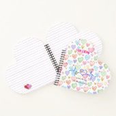 Custom Heartbeat Photo Notebook - Personalized Dat Notitieboek (Binnen)