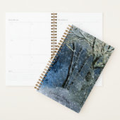 Custom Hebdomadaire, mensuelle Snowy Winter Sun Sp (Devant avec enveloppe)