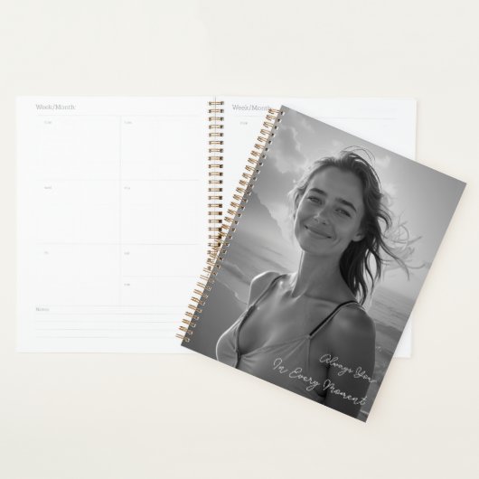 Custom Her Portrait – Simple Photo Gift for Her (Devant avec enveloppe)