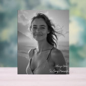 Custom Her Portrait – Simple Photo Gift for Her (Neutre)