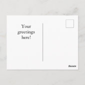 Custom Herb Garden Briefkaart (Achterkant)