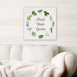 Custom Herb Garden Poster Perfect Poster