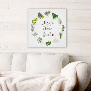 Custom Herb Garden Poster Perfect Poster