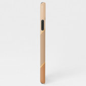 Custom herfst karamel gekruide latte herfst kleure iPhone hoesje (Rechterkant)