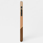 Custom herfst karamel gekruide latte herfst kleure iPhone hoesje (Linkerkant)