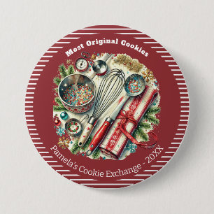 Custom Holiday Baking Award Ronde Button 7,6 Cm