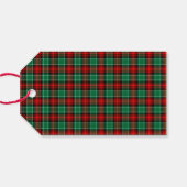 Custom Holiday Kitchen Holly Red Green Pset Label Cadeaulabel (Achterkant Horizontaal)