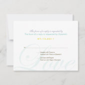 ::custom : Hollyhock & Ampersand Carte RSVP biling (Devant)