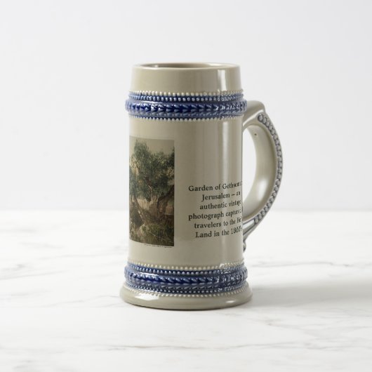Custom Holy Land Beer Stein Mug (Devant droit)
