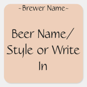 Custom Home Brew Bière Étiquettes de bouteille (ca
