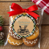 Custom Homemade Christmas Cookies Label Sheet
