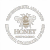 Custom Honey Business Promotional Sticker (Voorkant)