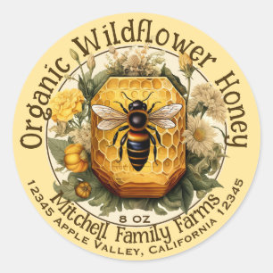 Custom Honey Sticker
