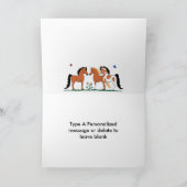 Custom Horse Pals Verjaardag Kaart (Binnen)