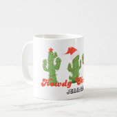 Custom Howdy Christmas Mug (Devant gauche)