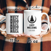 Custom Hubby & Wifey Coffee Mug | Engagement Gift