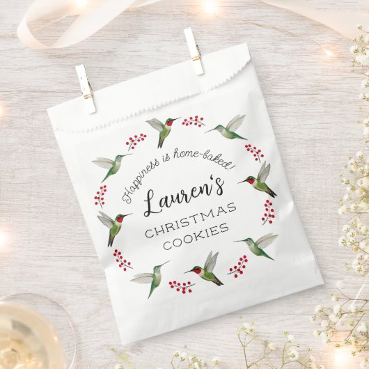 Custom Hummingbird Bedankzakje (Geknipt)