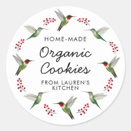 Custom Hummingbird   Ronde Sticker