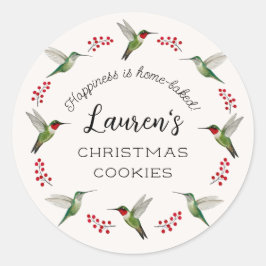 Custom Hummingbird   Ronde Sticker