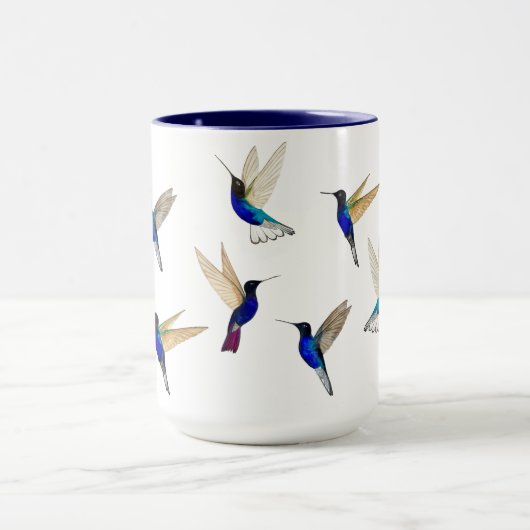 Custom Hummingbirds Mug (Centre)