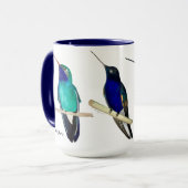 Custom Hummingbirds Mug (Devant gauche)