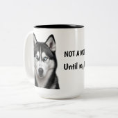Custom Husky Coffee Mug (Devant gauche)
