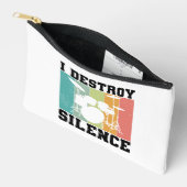Custom I Destroy Silence Distressed Drummer Retro Etui (Open)