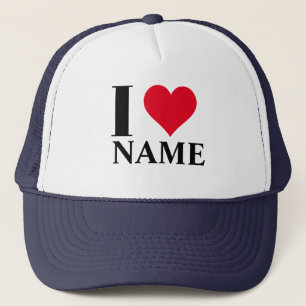 Custom I Heart Naam Trucker Hoed Pet
