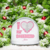 Custom I Love My Boyfriend - Ajouter photo et nom (Noël)