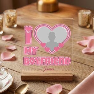 Custom I Love My Boyfriend - Ajouter photo et nom