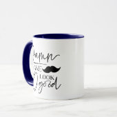 Custom I Make 40 Look Good Men's 40th Birthday Mug (Devant gauche)