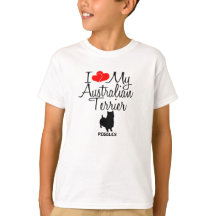 Custom Ik hou van mijn Australische Terrier
