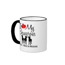 Custom Ik hou van mijn drie Beaucerons