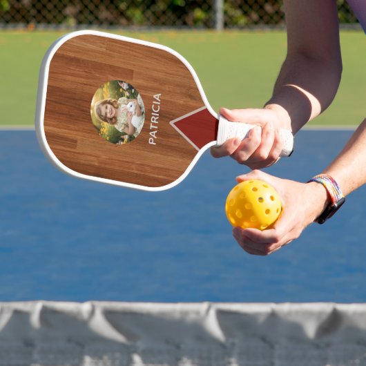 Custom Image & Name Pickleball Paddle Design (Insitu)
