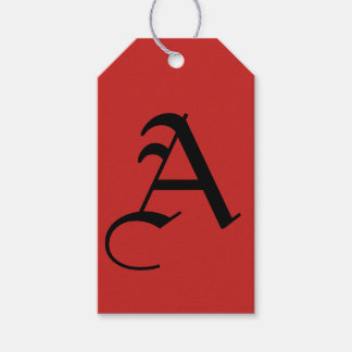 CUSTOM INITIAAL Gift Label Cadeaulabel