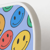 Custom Initial Smiley Face Pickleball Paddle (Links Detail)