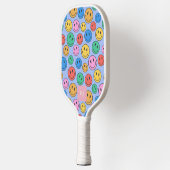 Custom Initial Smiley Face Pickleball Paddle (Links)