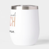 Custom Instructional Coach Educational Coach Retro (Achterkant)