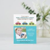 :custom: Invitation à la fête d'anniversaire Car T (Debout devant)