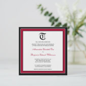 :custom: Invitation au mariage simple et élégante_ (Debout devant)