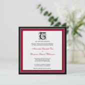 :custom: Invitation au mariage simple et élégante_ (Debout devant)
