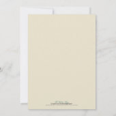 :custom: Invitation au mariage tout simplement élé (Dos)