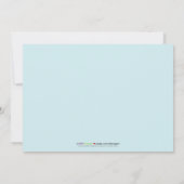 :custom: Invitation de fête d'anniversaire de Cand (Dos)