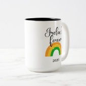 Custom Irish Mug 15 oz two tone (Devant droit)