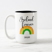 Custom Irish Mug 15 oz two tone (Gauche)