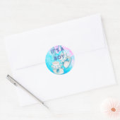 Custom IT's A Boy Baby Gender onthullen Stickers B (Envelop)