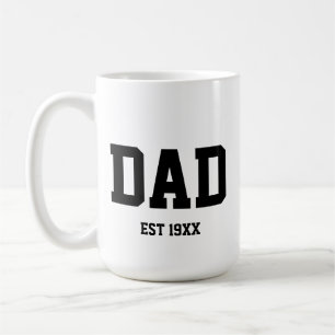 Custom jaar vaders dag vader opgericht vader gift koffiemok